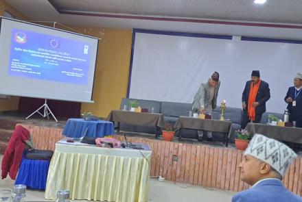 The 16 Days of Activism against Gender-Based Violence program was held in Karnali Province on December 10, 2023