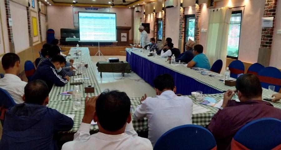 Two-day orientation programme on the internal control system organized by Lumbini Province