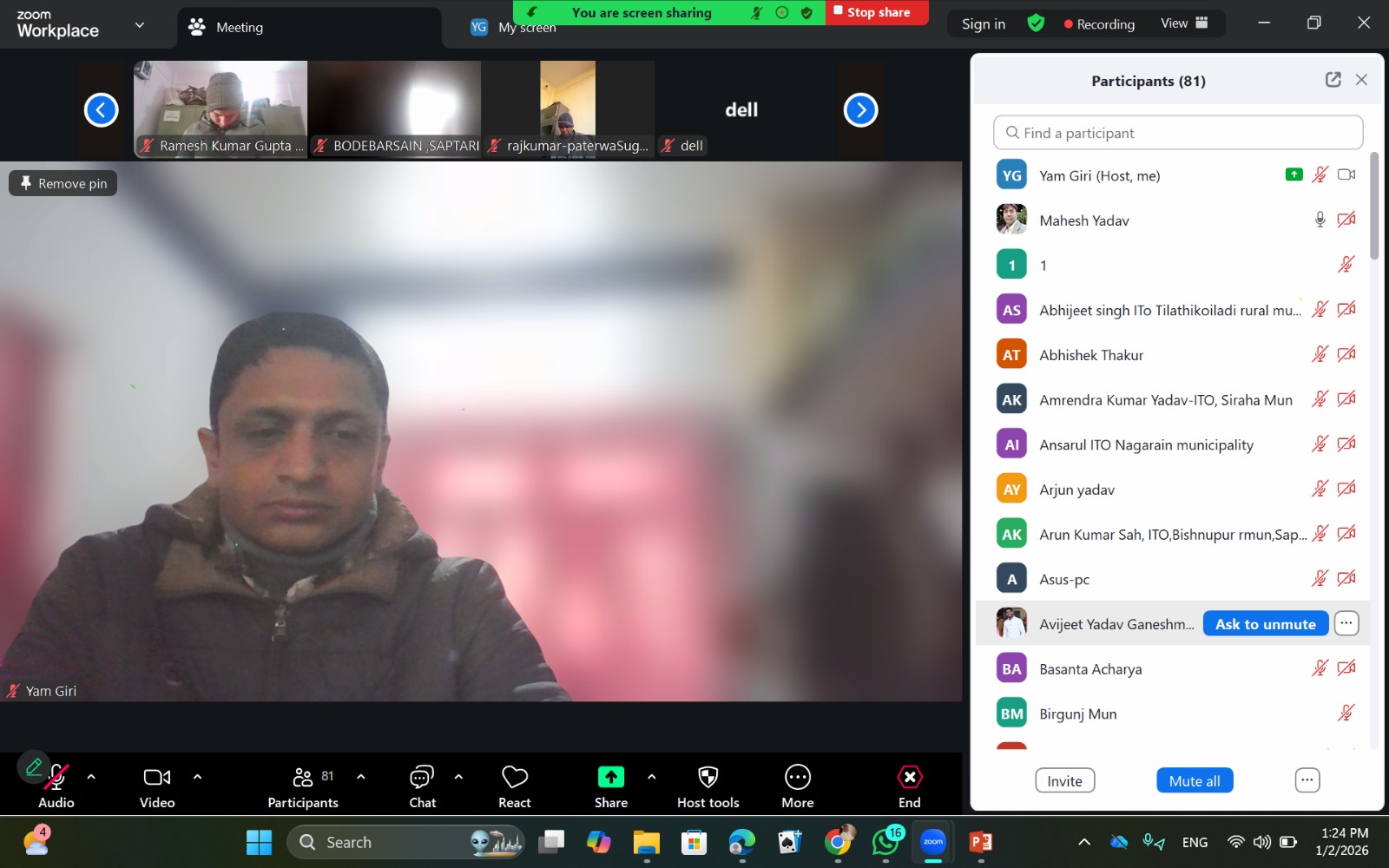  PLGSP Baseline Survey Orientation at Madhesh Province