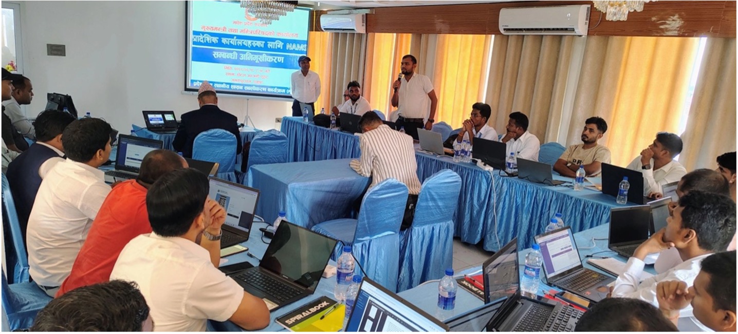 Madhesh Province Officials Oriented on Nepal Audit Management System