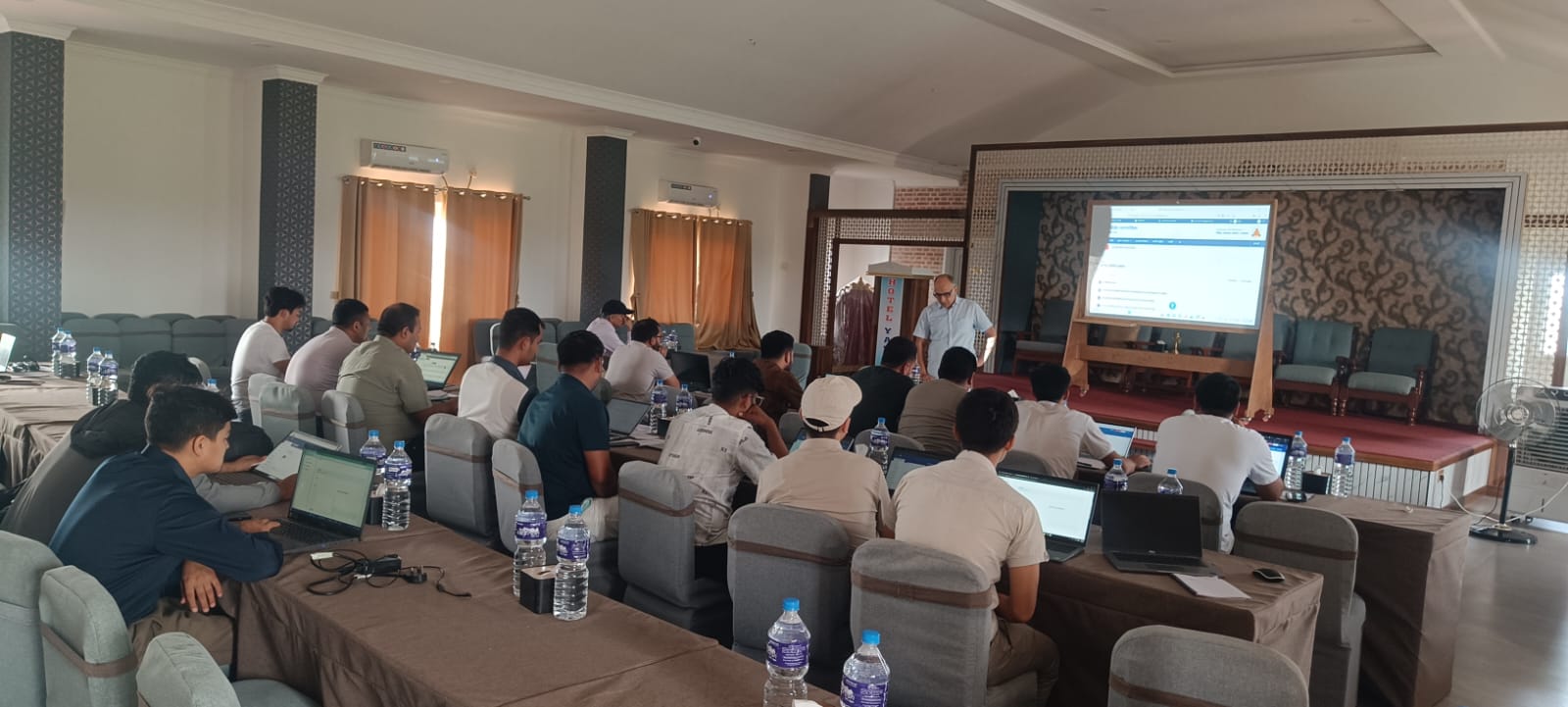 Fig: Opening session with participating Local Government IT Officers