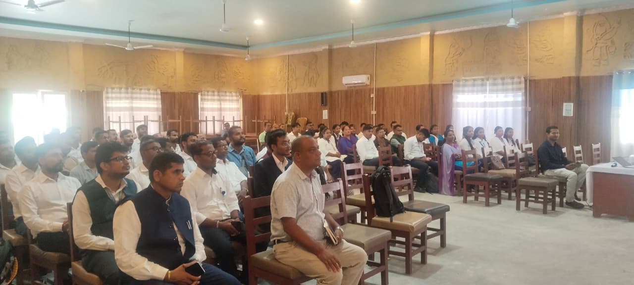 Training session at Mithila Bihari Municipality
