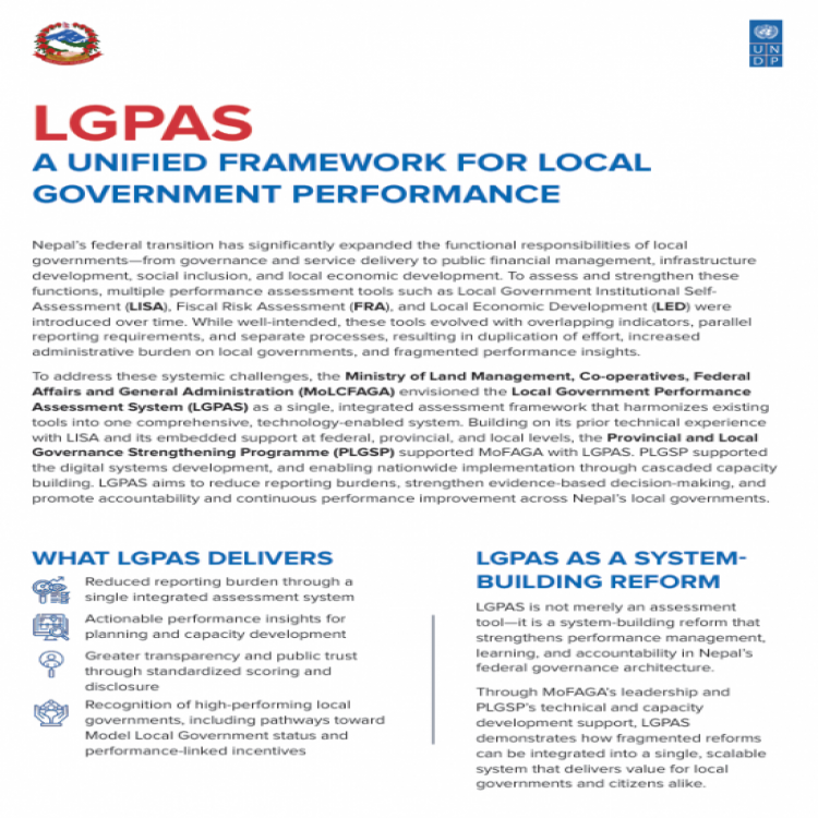 Flyer- LGPAS Cover