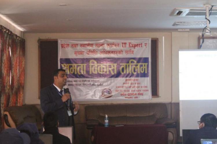 3 days training IT Officers from all LGs of Karnali Province