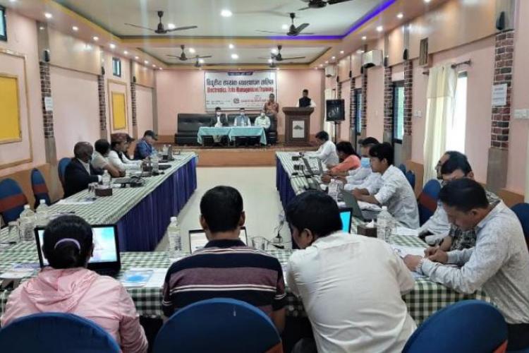 Lumbini province conducted training on 'Electronic Data Management' for personnel of provincial ministries