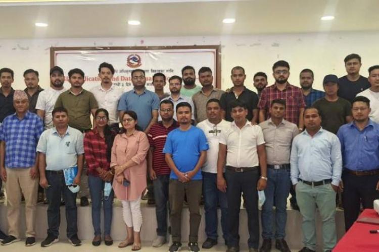 Province 1 conducted training on GIS application and data visualization in web-GIS Training for IT Officers