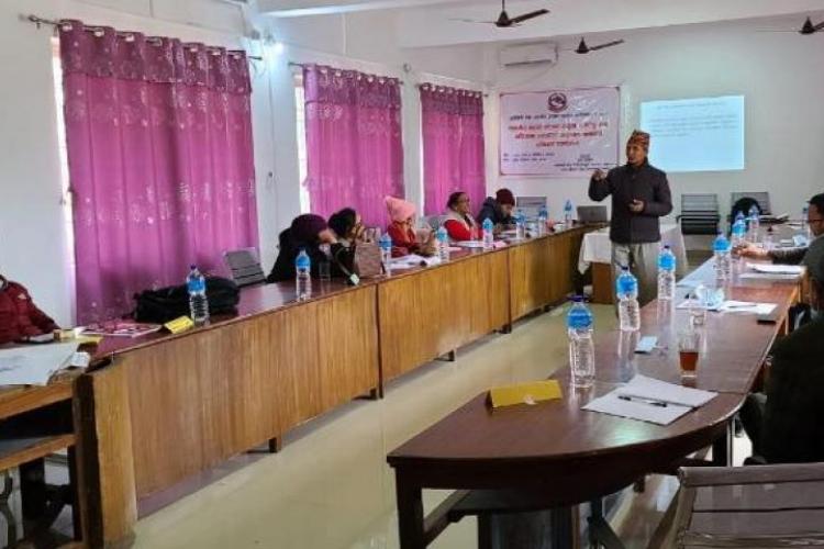 Capacity development training to LGs representatives and officials on LG planning process, Budgeting and Result Based monitoring in Kalawalguri Jhapa.