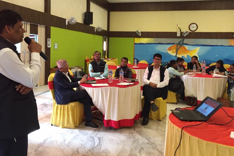 Senior Under Secretary in OCMCM, Madhesh Province Government-PLGSP update_ToT