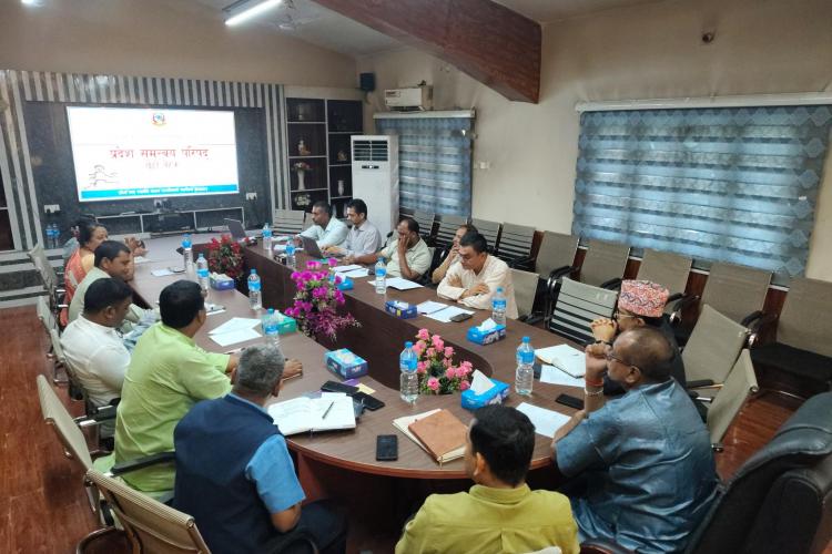 The 6th Madhesh Provincial Coordination Council (PCC) meeting