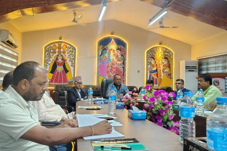 The 6th Madhesh Provincial Coordination Council (PCC) meeting