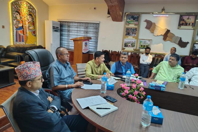 The 6th Madhesh Provincial Coordination Council (PCC) meeting