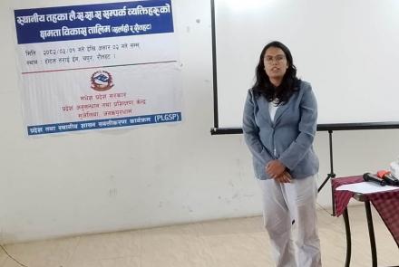 Capacity Building of GESI Focal Persons: Strengthening Inclusive Local Governance