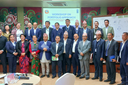 Group photo of Workshop on Portfolio Approach Gandaki